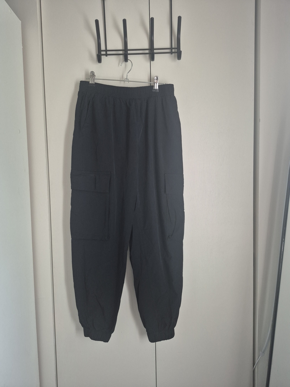 Ardene Black Cargo Jogger Trousers